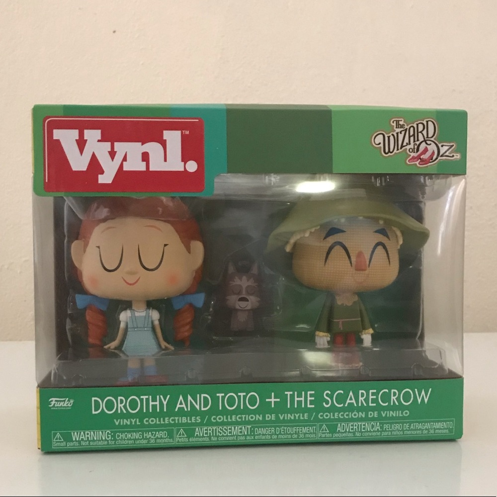 The Wizard of Oz Funko Vynl figure set of 3